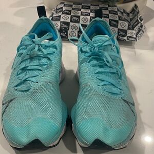 Nike Air ZoomX Women's Running Turquoise/Green Athletic Shoes